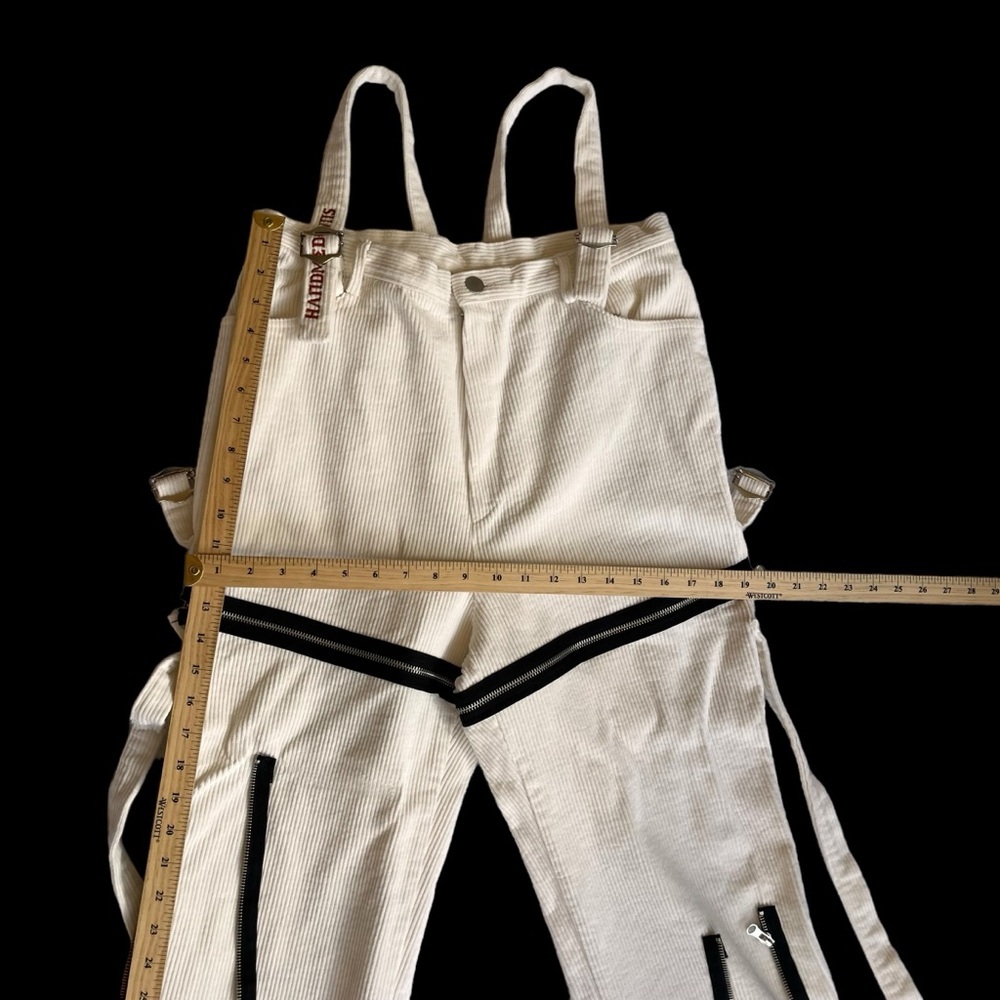 Skoot Handmedowns Garbage pants White pants excelent conditions large - Picture 8 of 9